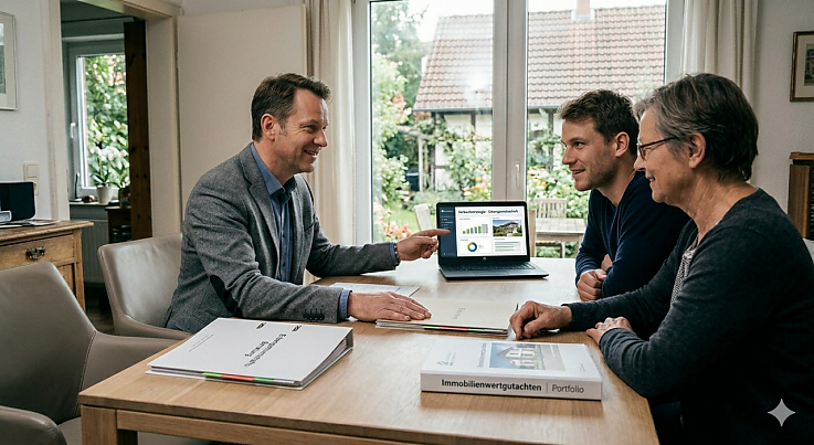 Foto Ein Erbfall ist f�r die Beteiligten meist eine emotionale Ausnahmesituation. Wenn zum Nachlass eine Immobilie geh�rt, stehen die Hinterbliebenen oft vor einer Mammutaufgabe. Was in der Theorie nach einer fairen Aufteilung klingt, entpuppt sich in der Praxis schnell als juristisches und zwischenmenschliches Labyrinth. 