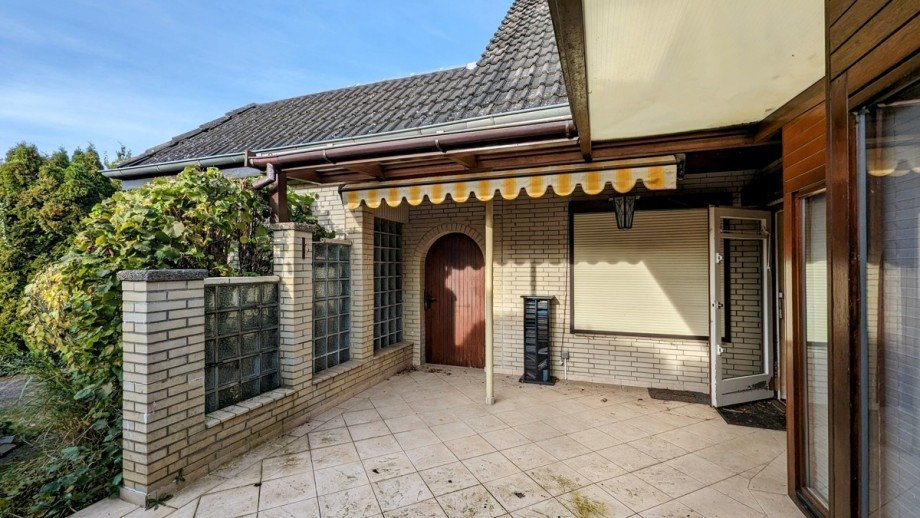 Terrasse Doppelhaush�lfte Schwarzenbek