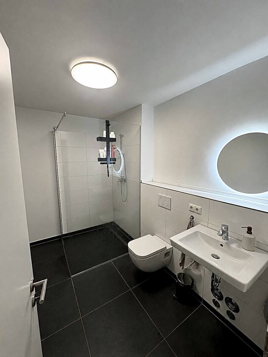 Badezimmer Erdgeschosswohnung B�chen