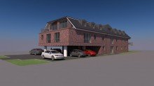 Frontansicht Wohnen in seiner sch�nsten Form - Gut geschnittene 2-Zimmer-Wohnung mit Terrasse