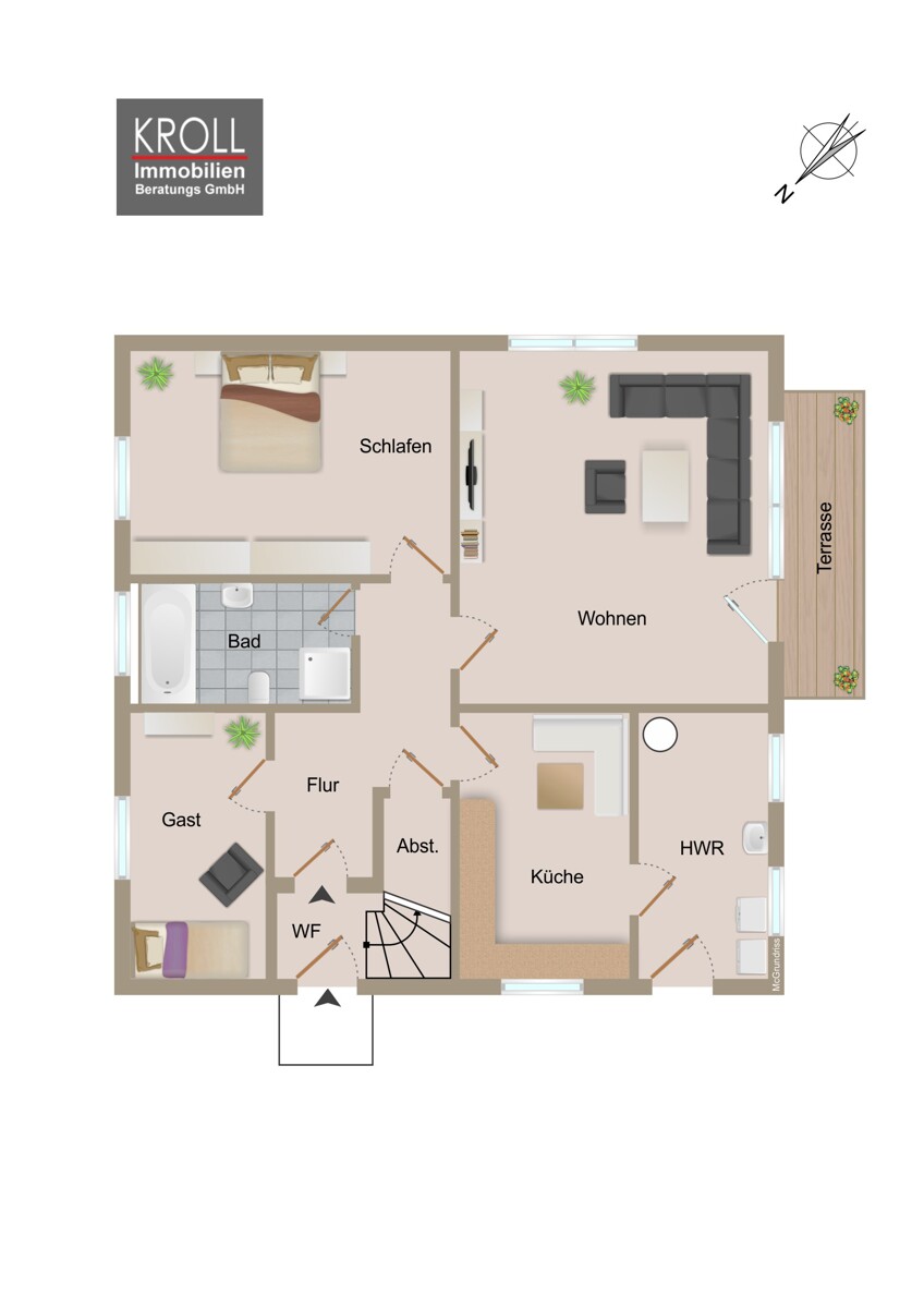 Erdgeschoss Einfamilienhaus Schwarzenbek