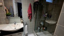Duschbad Wohnen direkt am Wald: Bungalow mit gro�em Grundst�ck in naturnaher Lage von M�lln zu verkaufen