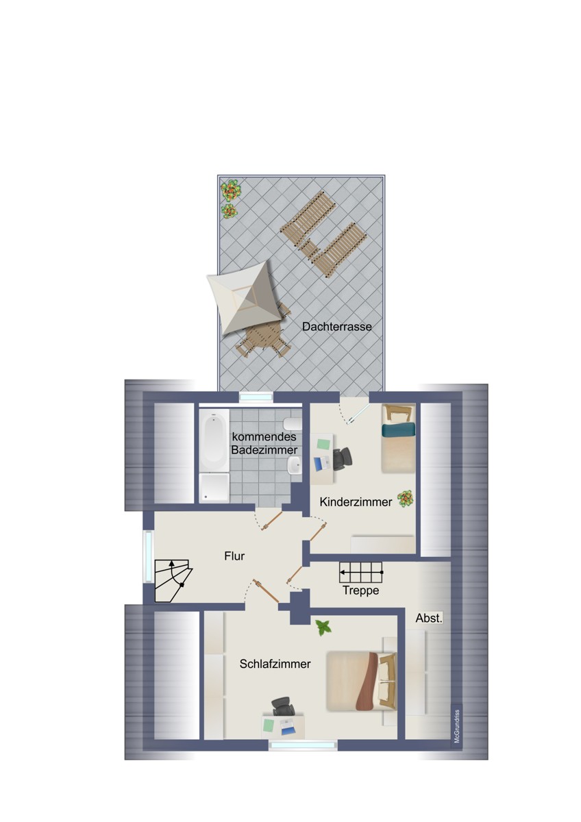 Obergeschoss Einfamilienhaus Schwarzenbek