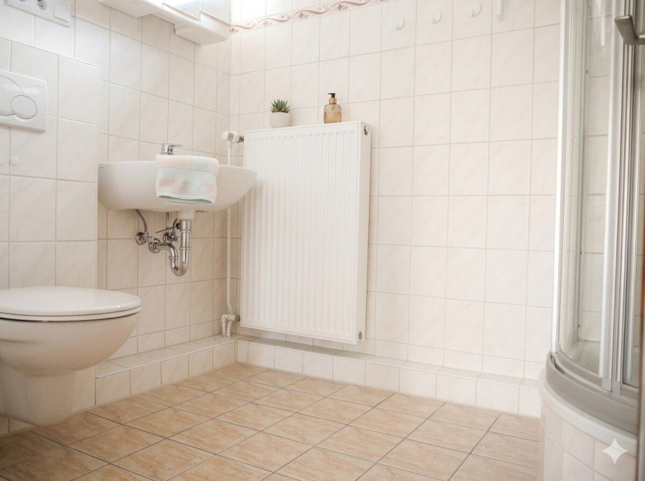 Badezimmer Reihenmittelhaus Lauenburg/Elbe