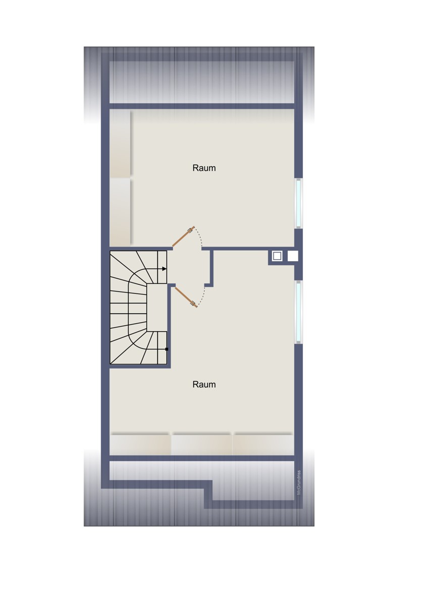 Dachgeschoss Reihenendhaus B�chen