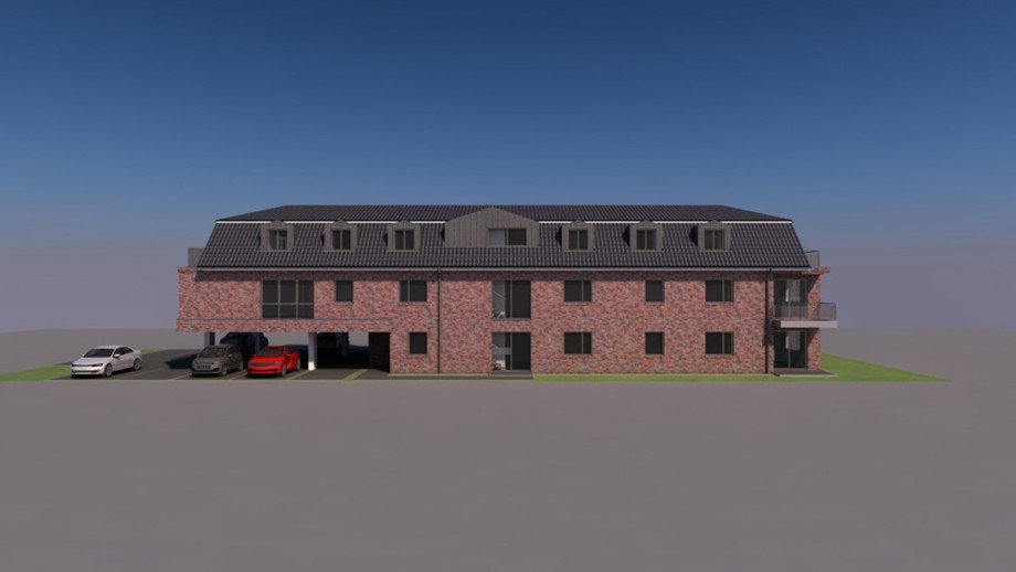 Seitenansicht Wohnung Schwarzenbek