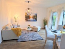 Wohn- und Esszimmer Sanierter und modernisierter Bungalow mit perfekter Energieeffizienz und 171m� Wohn- und Nutzfl�che in ruhiger Lage