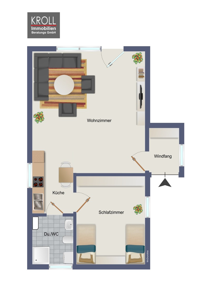 Grundriss Ferienhaus M�lln