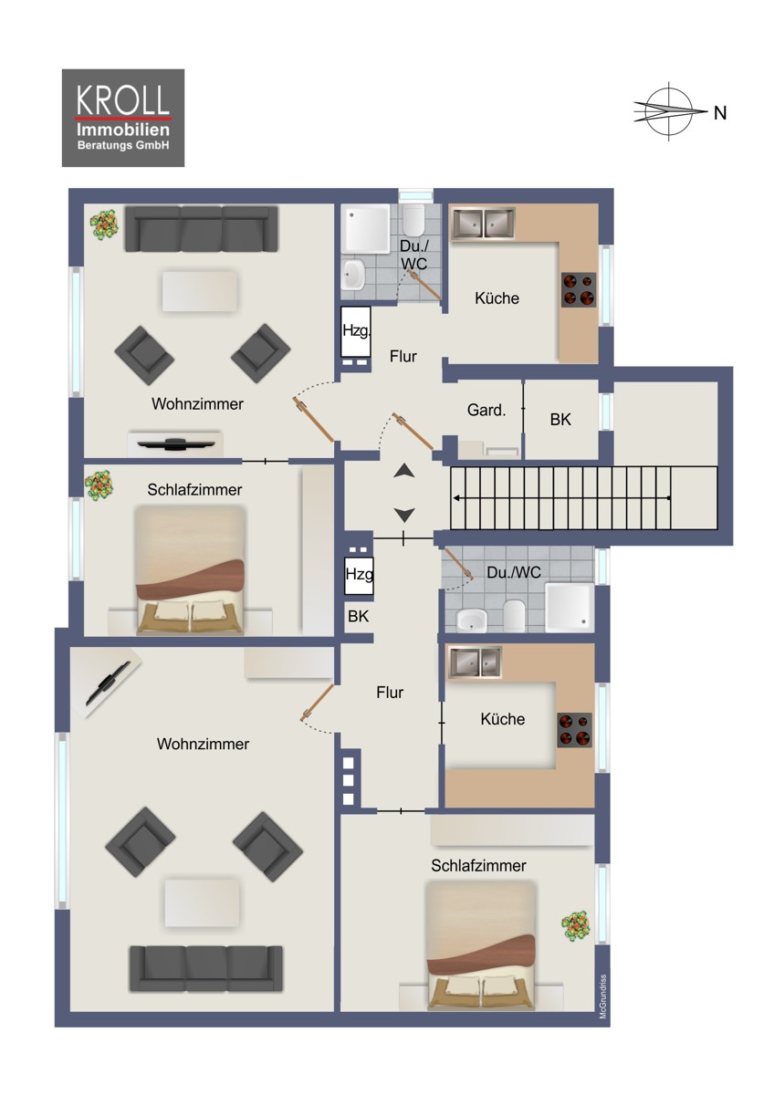 Wohnungen Obergeschoss Mehrfamilienhaus Schwarzenbek