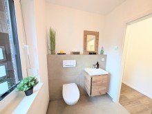Badezimmer Sanierter und modernisierter Bungalow mit perfekter Energieeffizienz und 171m� Wohn- und Nutzfl�che in ruhiger Lage