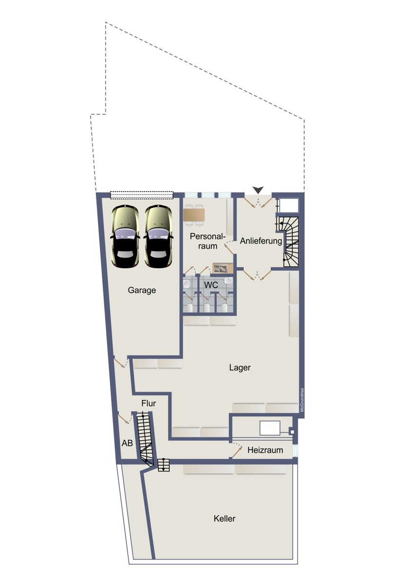 Grundriss Keller Haus M�lln