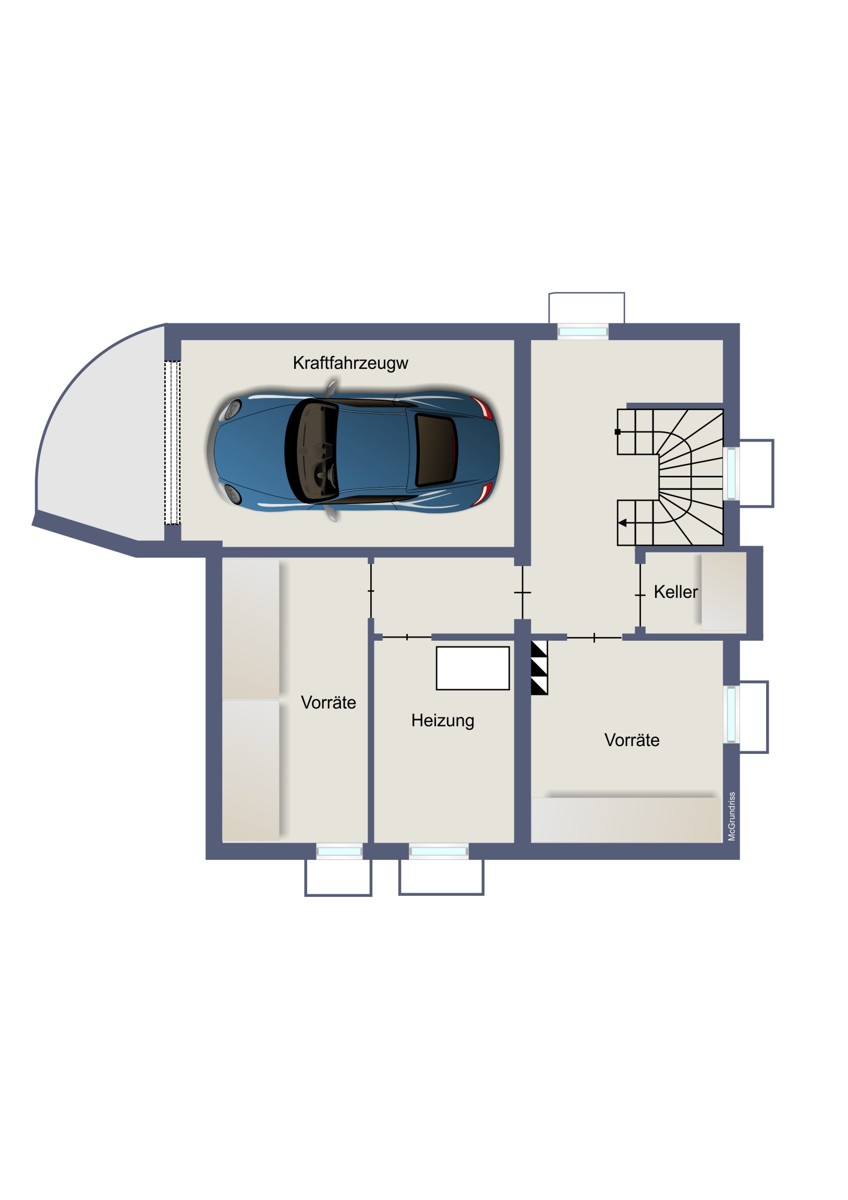 Keller Einfamilienhaus M�lln