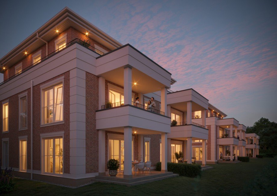 Abendstimmung2 Wohnung Wohltorf