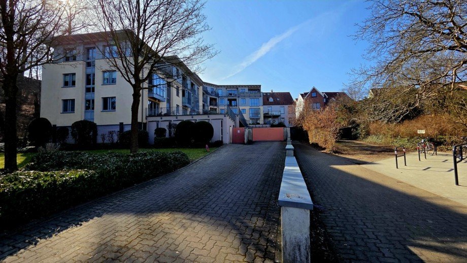 R�ckansicht Wohnung M�lln