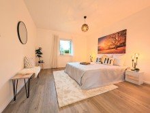 Schlafzimmer Sanierter und modernisierter Bungalow mit perfekter Energieeffizienz und 171m� Wohn- und Nutzfl�che in ruhiger Lage