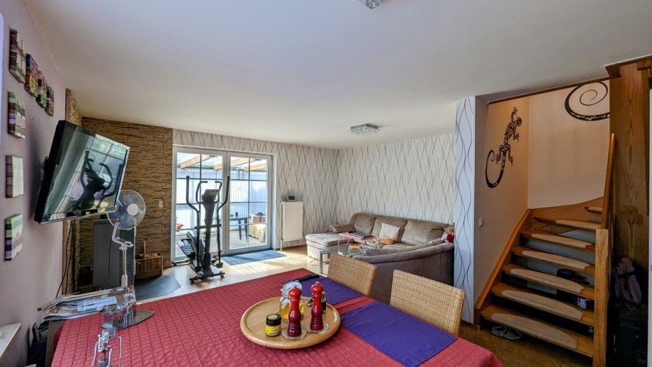 Wohnzimmer Doppelhaush�lfte Ratzeburg