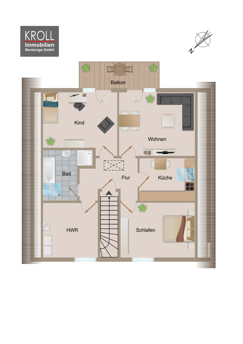 Obergeschoss Einfamilienhaus Schwarzenbek