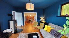 Wohnzimmer ZUHAUSE F�R DIE JUNGE FAMILIE| EINFAMILIENHAUS | GR�NE OASE |