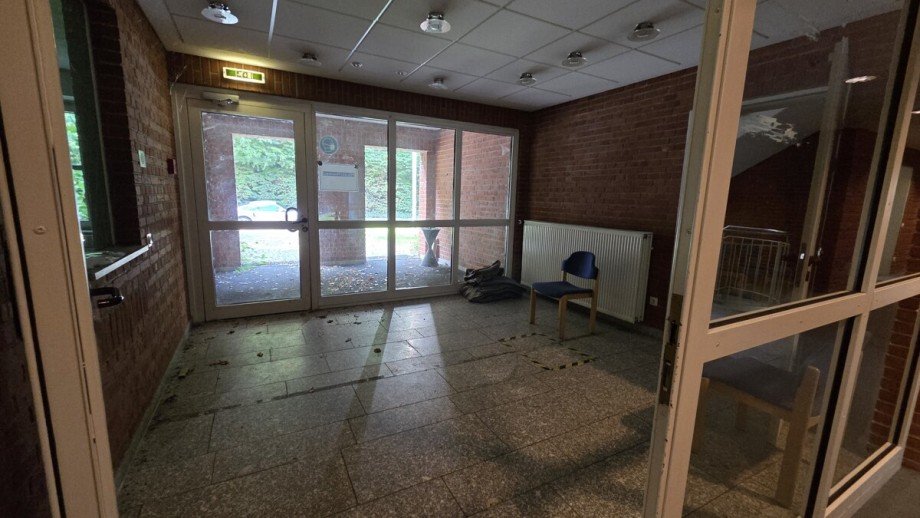 Eingangsbereich B�rohaus Alt M�lln